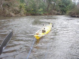 Not nice paddling